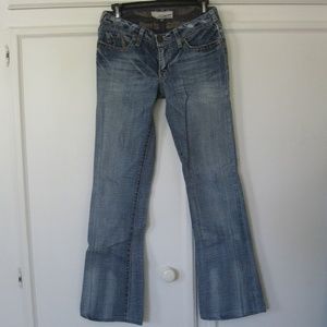 J & Company denim jeans w/ pocket applique, Sz 4